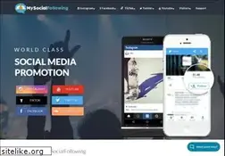 Sites similar to mysocialfollowing.com