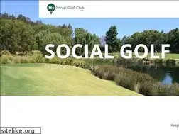 Sites similar to mysocialgolfclub.com