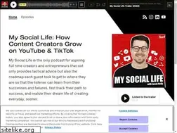 Sites similar to mysociallifepodcast.com
