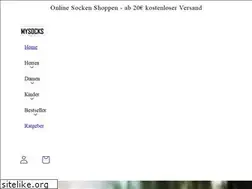 Sites similar to mysocksshop.de