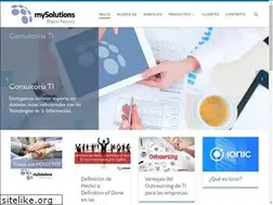 Sites similar to mysolutions.cl