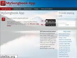 Sites similar to mysongbookapp.com