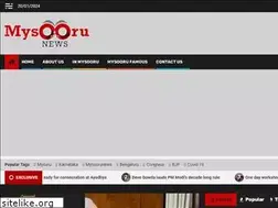 Sites similar to mysoorunews.com
