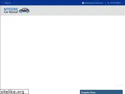 Sites similar to mysorecarrental.com