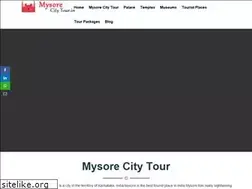 Sites similar to mysorecitytour.in