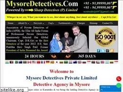 Sites similar to mysoredetectives.com