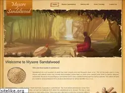 Sites similar to mysoresandalwood.com