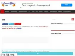 Sites similar to mysoundeffect.com