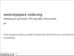 Sites similar to myspace-code.org