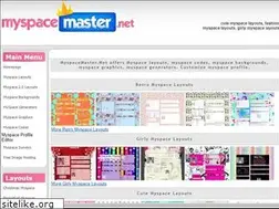 Sites similar to myspacemaster.net