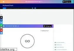 Sites similar to myspeedcheck.net