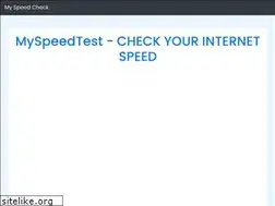 Sites similar to myspeedcheck.online