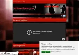 Sites similar to myspeeddate.co.uk