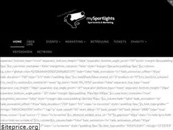 Sites similar to mysportlights.de