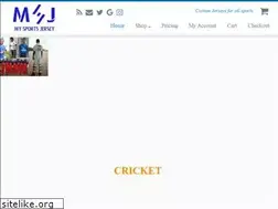 Sites similar to mysportsjersey.com