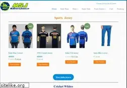 Sites similar to mysportsjersey.in