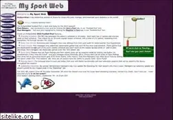 Sites similar to mysportweb.com