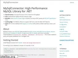Sites similar to mysqlconnector.net