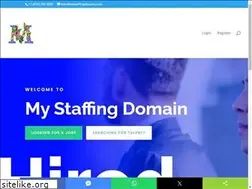 Sites similar to mystaffingdomain.com
