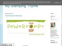 Sites similar to mystampingthyme.blogspot.com