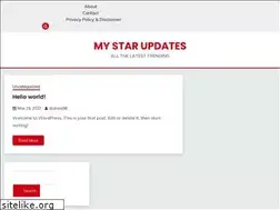 Sites similar to mystarupdates.com