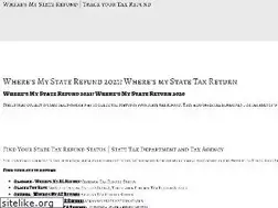 Sites similar to mystaterefund.com
