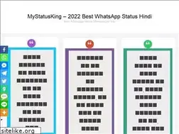 Sites similar to mystatusking.com