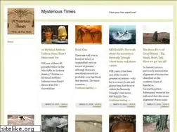 Sites similar to mysterioustimes.wordpress.com