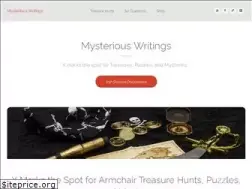 Sites similar to mysteriouswritings.com