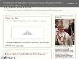Sites similar to mysterium-fidei.blogspot.com