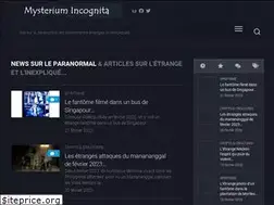 Sites similar to mysterium-incognita.com