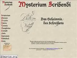 Sites similar to mysterium-scribendi.de