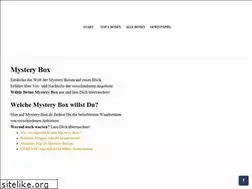 Sites similar to mystery-box.de