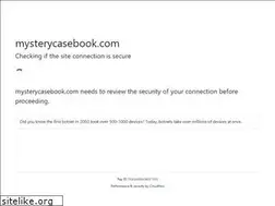 Sites similar to mysterycasebook.com