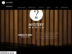 Sites similar to mysterymanila.com