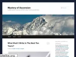 Sites similar to mysteryofascension.com