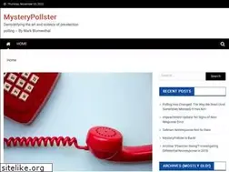 Sites similar to mysterypollster.com