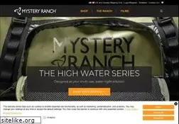 Sites similar to mysteryranch.com