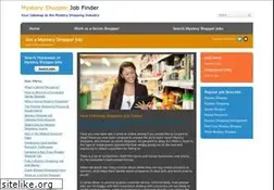 Sites similar to mysteryshopperjobfinder.com