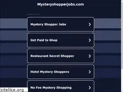 Sites similar to mysteryshopperjobs.com