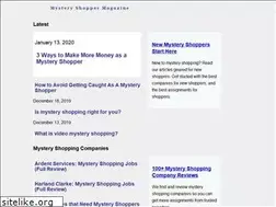 Sites similar to mysteryshoppermagazine.com