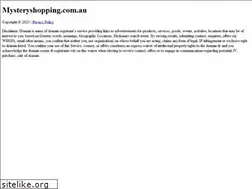 Sites similar to mysteryshopping.com.au