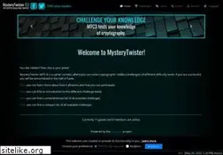 Sites similar to mysterytwisterc3.org
