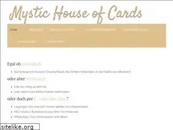 Sites similar to mystic-house-of-cards.com
