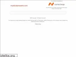 Sites similar to mysticalanswers.com