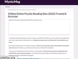 Sites similar to mysticmag.com