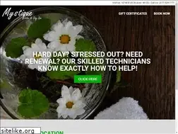 Sites similar to mystiquesalonspa.com