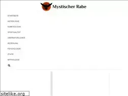 Sites similar to mystischerrabe.de