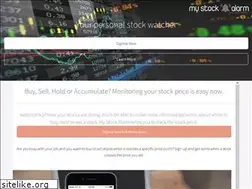 Sites similar to mystockalarm.com