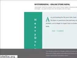 Sites similar to mystorenepal.blogspot.com